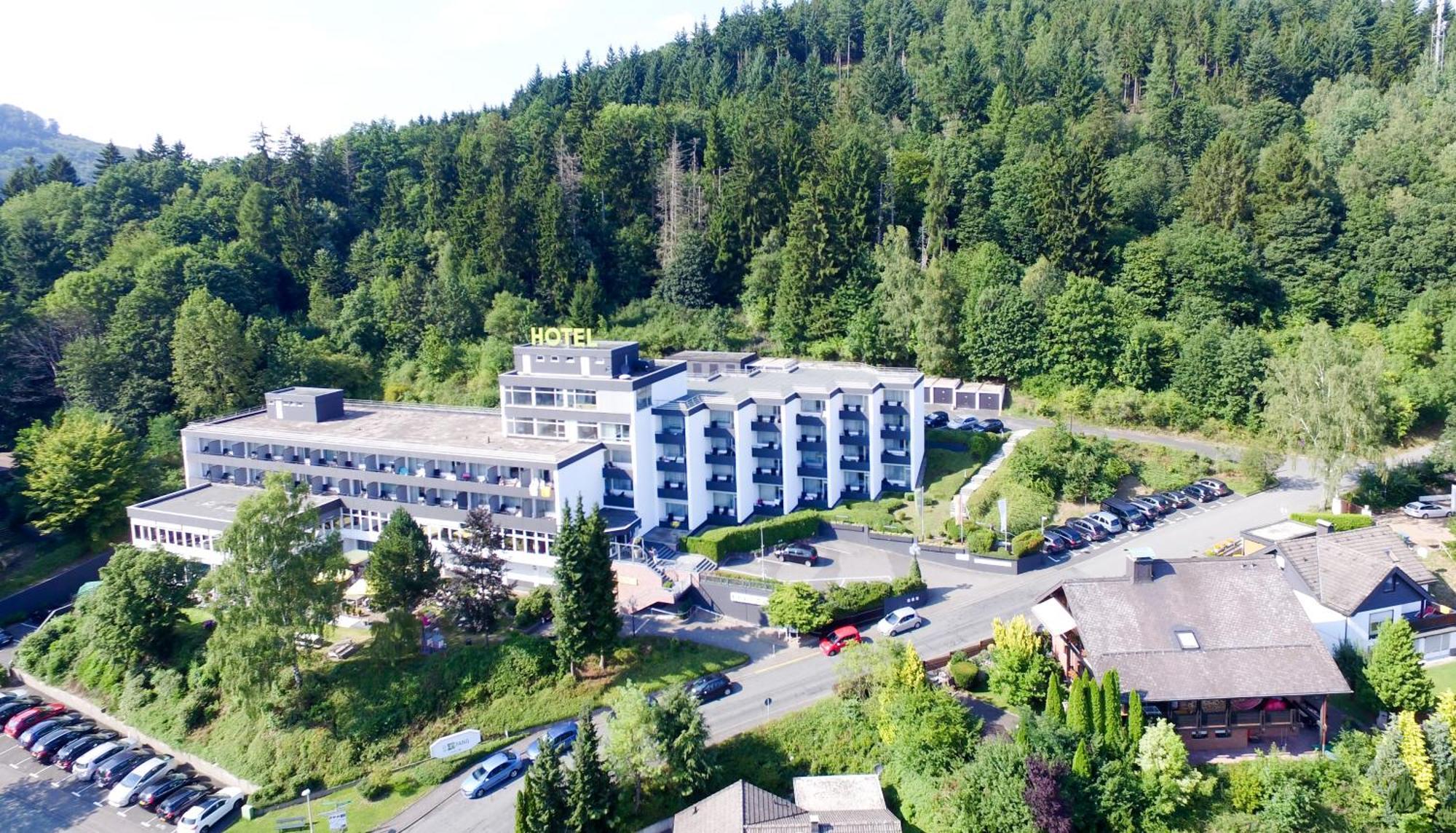 Hotel Am Fang Bad Laasphe Esterno foto
